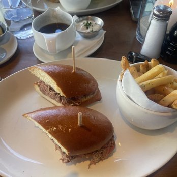 Nick's Del Mar - French The Prime Rib Dip Sandwich - New American Near Me - Del Mar, California Nick's Del Mar - French The Prime Rib Dip Sandwich - New American Near Me - Del Mar, California