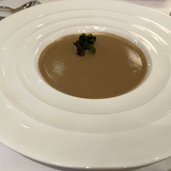Le Papillon - parsnip soup with truffle - French Near Me - San Jose, California