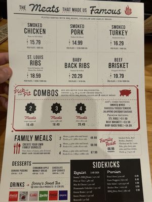 Menu photo 1 Sonny's BBQ Melbourne, FL Menu photo 1 Sonny's BBQ Melbourne, FL