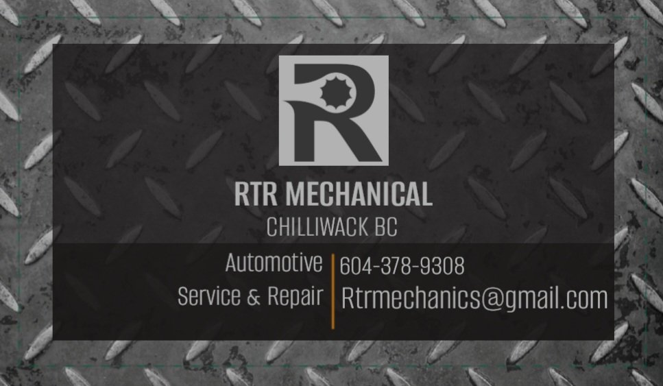 RTR MECHANICAL Updated August 2024 Chilliwack, British Columbia