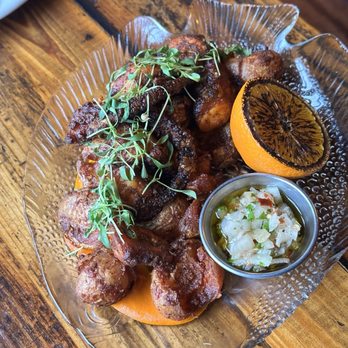 Lonely Siren - Grilled octopus - Cocktail Bars Near Me - Seattle, Washington