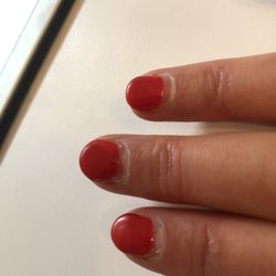 Bea Nails & Spa III - Day 9 of gel manicure ($66 without tips)