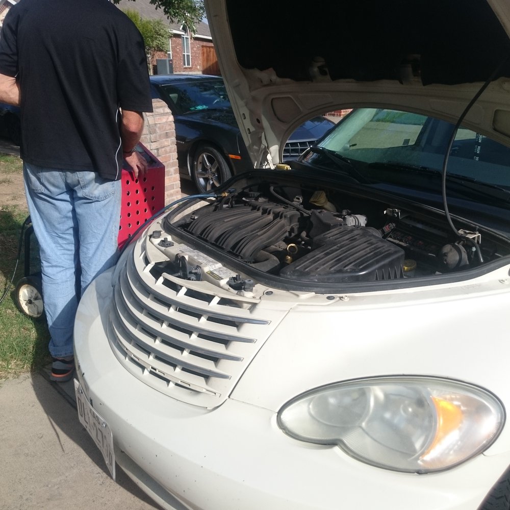 Bill's Mobile Auto AC Service - He just rolled out his machine & got to work. Very friendly, fast & affordable. He was very informative as well. Very happy!! - Auto Repair Near Me - McKinney, Texas Bill's Mobile Auto AC Service - He just rolled out his machine & got to work. Very friendly, fast & affordable. He was very informative as well. Very happy!! - Auto Repair Near Me - McKinney, Texas