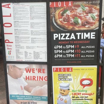 Piola - Famossi per la pizza - Pizza Near Me - Hallandale Beach, Florida