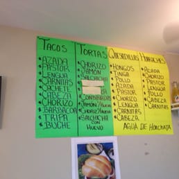 Quick pic of their menu! Quick pic of their menu!