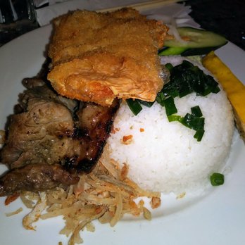 Asia Palace - Bbq pork - shrimp cake over rice .... Mmmm - Vietnamese Near Me - West Valley City, Utah Asia Palace - Bbq pork - shrimp cake over rice .... Mmmm - Vietnamese Near Me - West Valley City, Utah