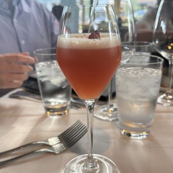 Del Frisco's Double Eagle Steakhouse - Strawberry Rose Sidecar - New American Near Me - Plano, Texas