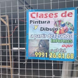Clases de pintura y dibujo Lindavista - Lona con informes