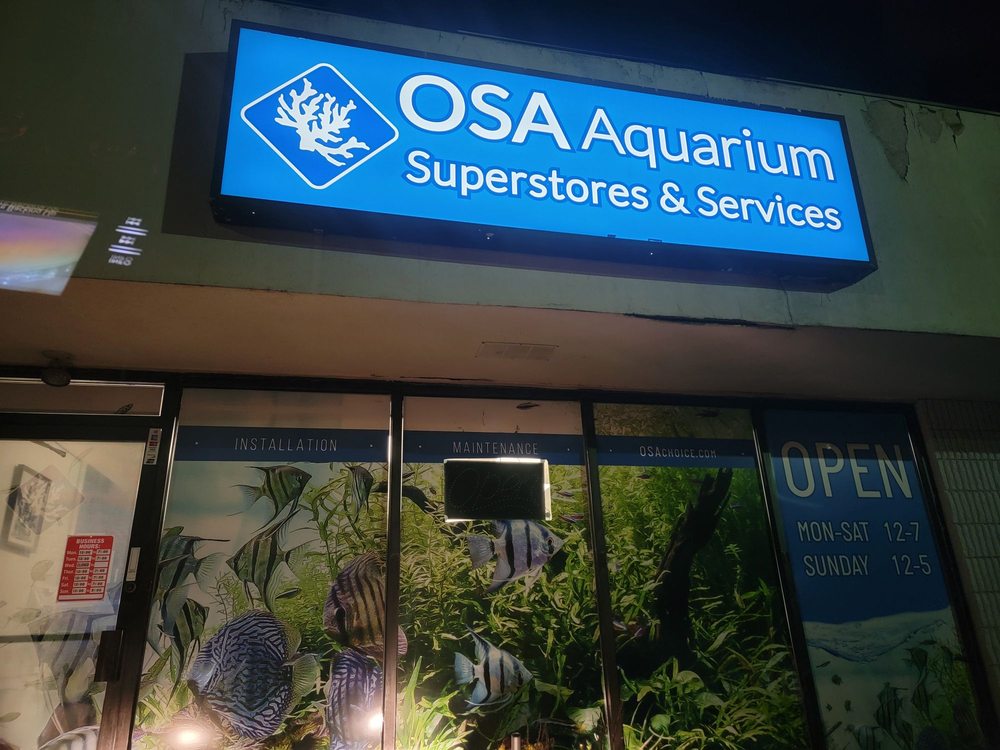 OSA AQUARIUM SUPERSTORE & SERVICES WAKEFIELD Updated April 2024