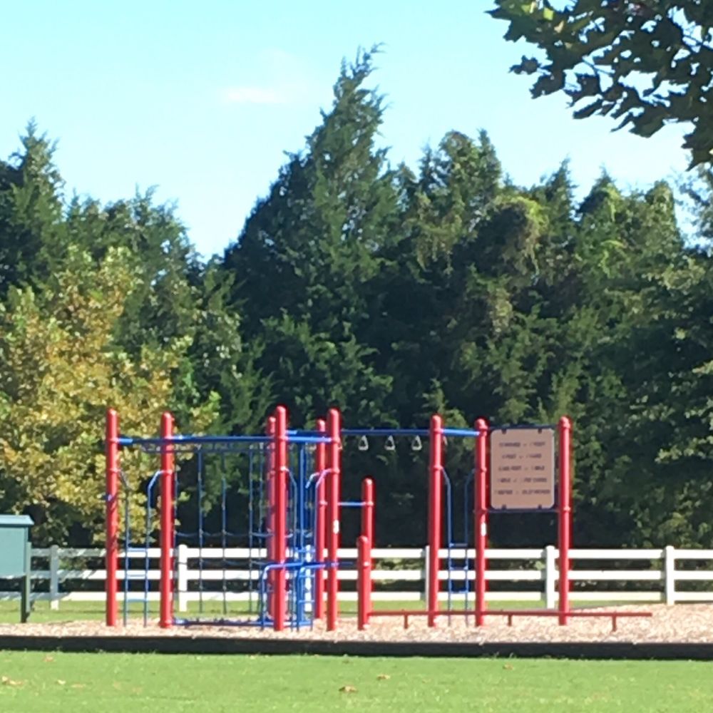 Lake Meade Park - Exercise part of park equipment geared for kids - Parks Near Me - Suffolk, Virginia