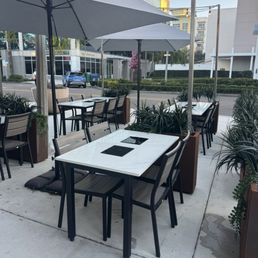 Outdoor seating Outdoor seating