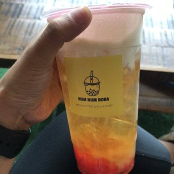 Num Num Boba - Jasmine Special (w/ coconut and sea salt cheese foam) - Coffee & Tea Near Me - Reno, Nevada Num Num Boba - Jasmine Special (w/ coconut and sea salt cheese foam) - Coffee & Tea Near Me - Reno, Nevada