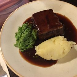Scotmans Pack - Steak and ale with mash.