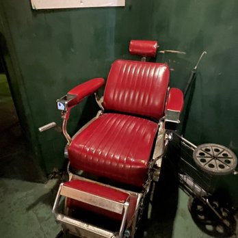 Cafe D'Mongo's Speakeasy - an old barber chair - Speakeasies Near Me - Detroit, Michigan