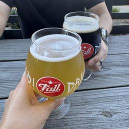 Sour (front) & stout (back) Sour (front) & stout (back)