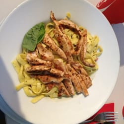Tavuklu fettucine