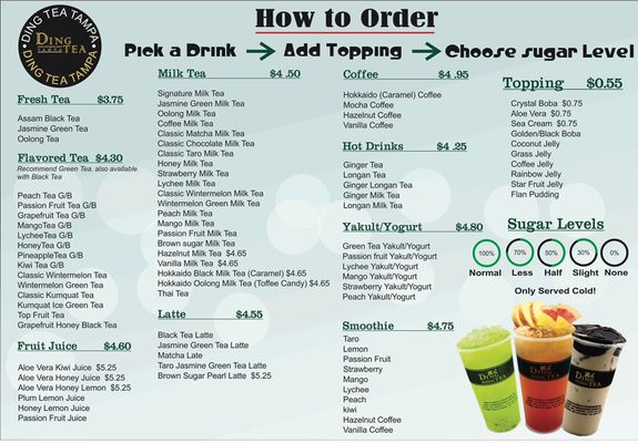 Menu photo 7 Ding Tea Tampa Tampa, FL Menu photo 7 Ding Tea Tampa Tampa, FL