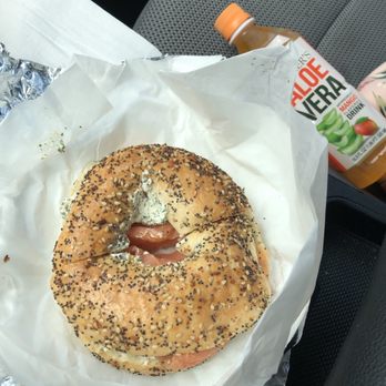 Botta Bing Bagel - Lox in Everything Bagel!  It was SUPERB! - Bagels Near Me - Stafford, Virginia