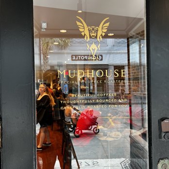 Mudhouse Specialty Coffee Roasters - Front door - Coffee & Tea Near Me - Charleston, South Carolina Mudhouse Specialty Coffee Roasters - Front door - Coffee & Tea Near Me - Charleston, South Carolina