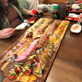 Hello Sushi - Various Rolls and Thier versions of Sashimi (Carpachio) - Sushi Bars Near Me - Fullerton, California Hello Sushi - Various Rolls and Thier versions of Sashimi (Carpachio) - Sushi Bars Near Me - Fullerton, California