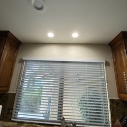 Two small lights of kitchen sink. Two small lights of kitchen sink.