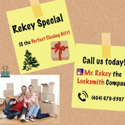 Mr. Rekey Locksmith - Atlanta - Perfect Closing Gift
