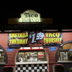 Taco Bravo - Store front April 15, 2026