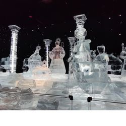 ICE! at Gaylord Palms Resort - Nativity scene