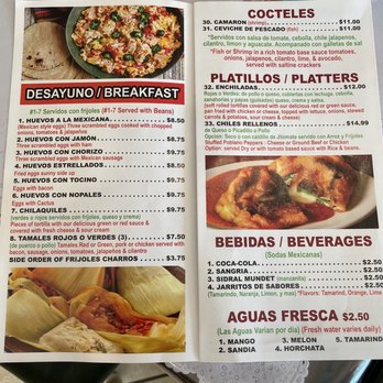 El Jacalito - Menu - Mexican Near Me - Blackwood, New Jersey