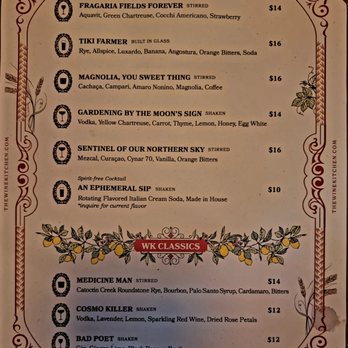 The Wine Kitchen - Cocktail List - Tapas Bars Near Me - Leesburg, Virginia The Wine Kitchen - Cocktail List - Tapas Bars Near Me - Leesburg, Virginia