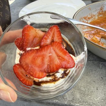 Ellie's - Strawberry's and whip cream - Italian Near Me - Long Beach, California