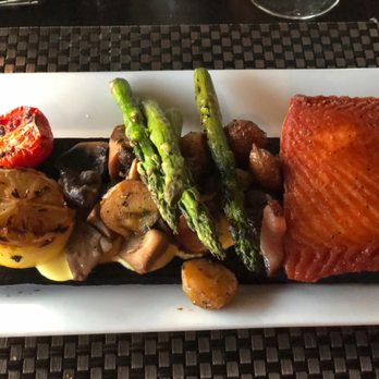 Six Seven Restaurant - Cedar Plank King Salmon* - New American Near Me - Seattle, Washington