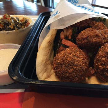 Hummus Mediterranean - Hummus wrap, yummy! - Mediterranean Near Me - Holbrook, New York
