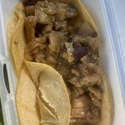 Carnitas Estilo Michoacan - Chicharron Tacos