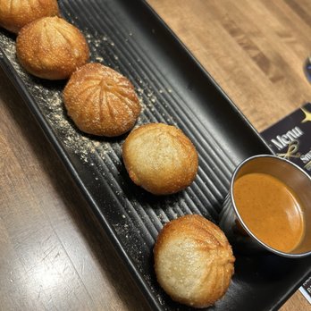 Amrut Fusion - Bourbon House & Fine Dining - Crispy Fried Momos - Whiskey Bars Near Me - Chesterfield, Missouri