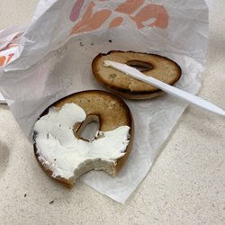 How could you serve people with this ???? I also asked for oat milk in my latte but didn't get it. This is really bad