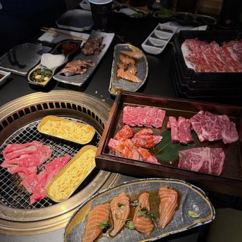 Chubby Cattle - A5 special meats, salmon carpaccio, corn cheese - Barbeque Near Me - Pleasanton, California Chubby Cattle - A5 special meats, salmon carpaccio, corn cheese - Barbeque Near Me - Pleasanton, California