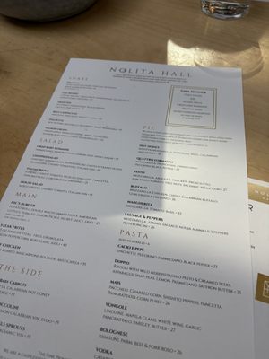 Menu photo 1 Nolita Hall San Diego, CA Menu photo 1 Nolita Hall San Diego, CA