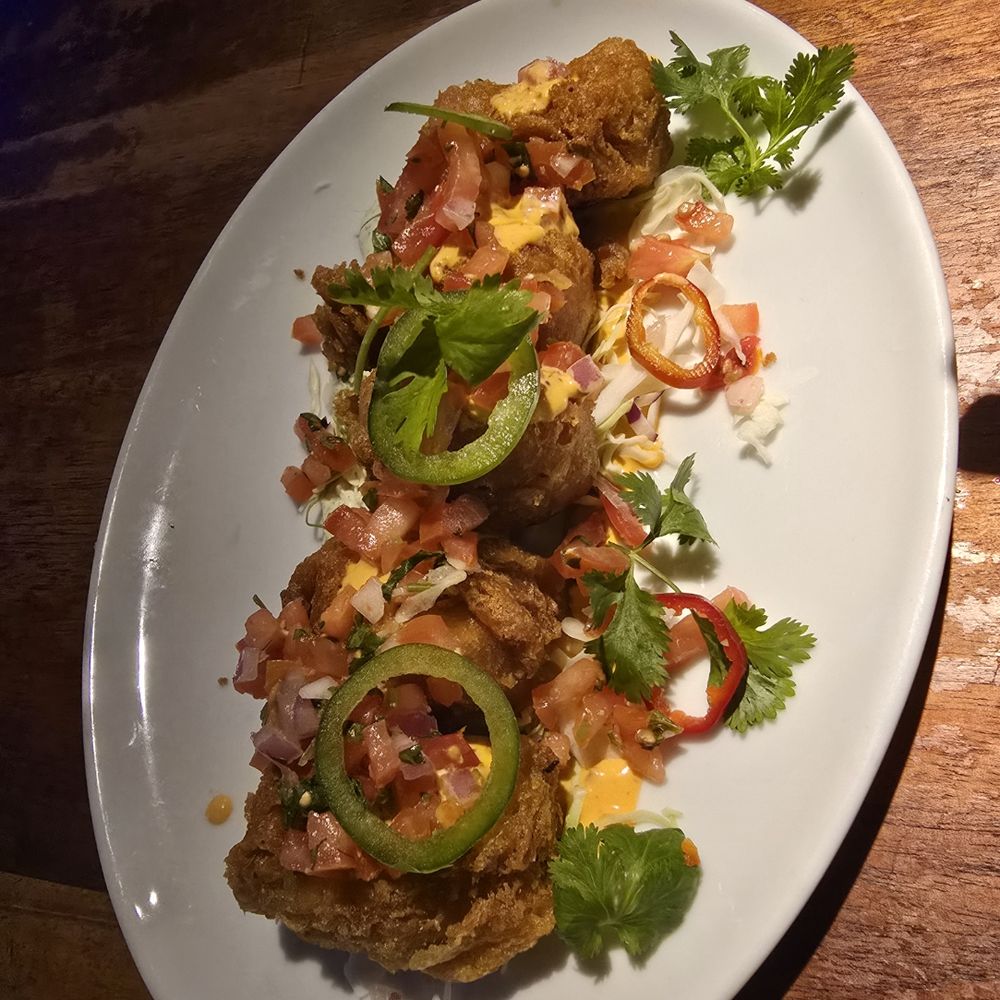 FishBar - Salmon Tempura Bites. This one is a must get! - Seafood Near Me - Manhattan Beach, California FishBar - Salmon Tempura Bites. This one is a must get! - Seafood Near Me - Manhattan Beach, California