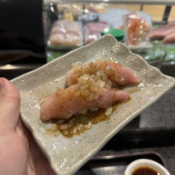 Shibuya - Albacore h3 with three sauces - Sushi Bars Near Me - Calabasas, California