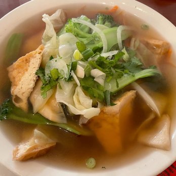 Thuyen Vien - Pho with mixed veggies - Vegan Near Me - Anaheim, California Thuyen Vien - Pho with mixed veggies - Vegan Near Me - Anaheim, California