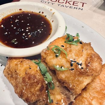 Rocket City Tavern - Crispy Salmon Bites - New American Near Me - Huntsville, Alabama Rocket City Tavern - Crispy Salmon Bites - New American Near Me - Huntsville, Alabama