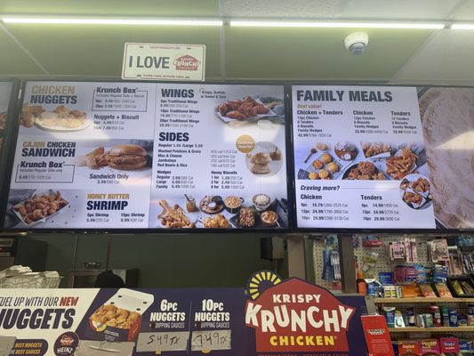 Menu photo 1 Krispy Krunchy Chicken Sacramento, CA Menu photo 1 Krispy Krunchy Chicken Sacramento, CA