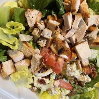Scruffy Murphys - Grilled chicken Cobb salad special. Lots of blue cheese, avocado, bacon, tomato and hard boiled egg. Lettuce was crisp. Great salad. - Irish Pub Near Me - Worcester, Massachusetts