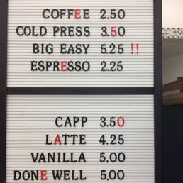 Note the specialized menu.