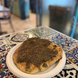 Zaatar Manousheh (complimentary) Zaatar Manousheh (complimentary)