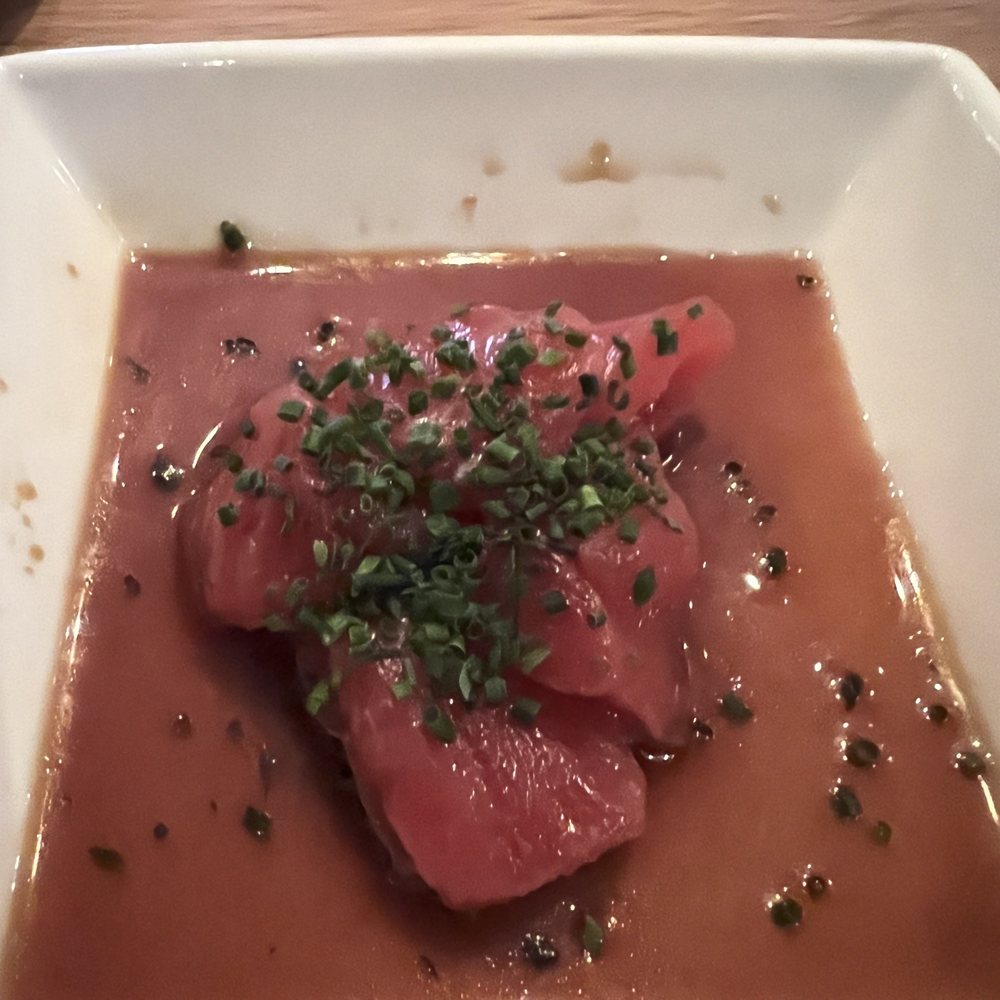 SUGARFISH | Pasadena - Tuna Sashimi (ponzu and chives) - Japanese Near Me - Pasadena, California SUGARFISH | Pasadena - Tuna Sashimi (ponzu and chives) - Japanese Near Me - Pasadena, California