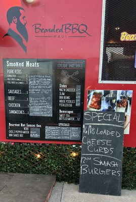 Menu photo 5 Bearded BBQ Maui Kahului, HI