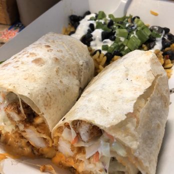 Grom - The Jane Wrap!! Fried chicken, fried shrimp, boom boom sauce. Delicious - Sandwiches Near Me - Jacksonville Beach, Florida Grom - The Jane Wrap!! Fried chicken, fried shrimp, boom boom sauce. Delicious - Sandwiches Near Me - Jacksonville Beach, Florida