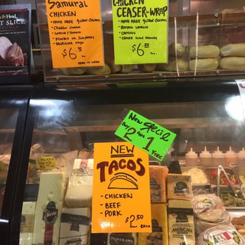 Stop And Deli - a display of food items - Delis Near Me - Woodside, New York